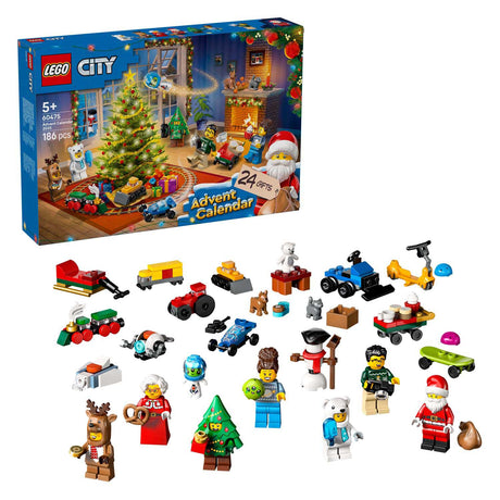 Lego city adventskalender 2025 - cadeau voor kinderen - 60475
