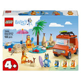 Lego ® bluey: bluey's autorit naar het strand, bouwset - 11202