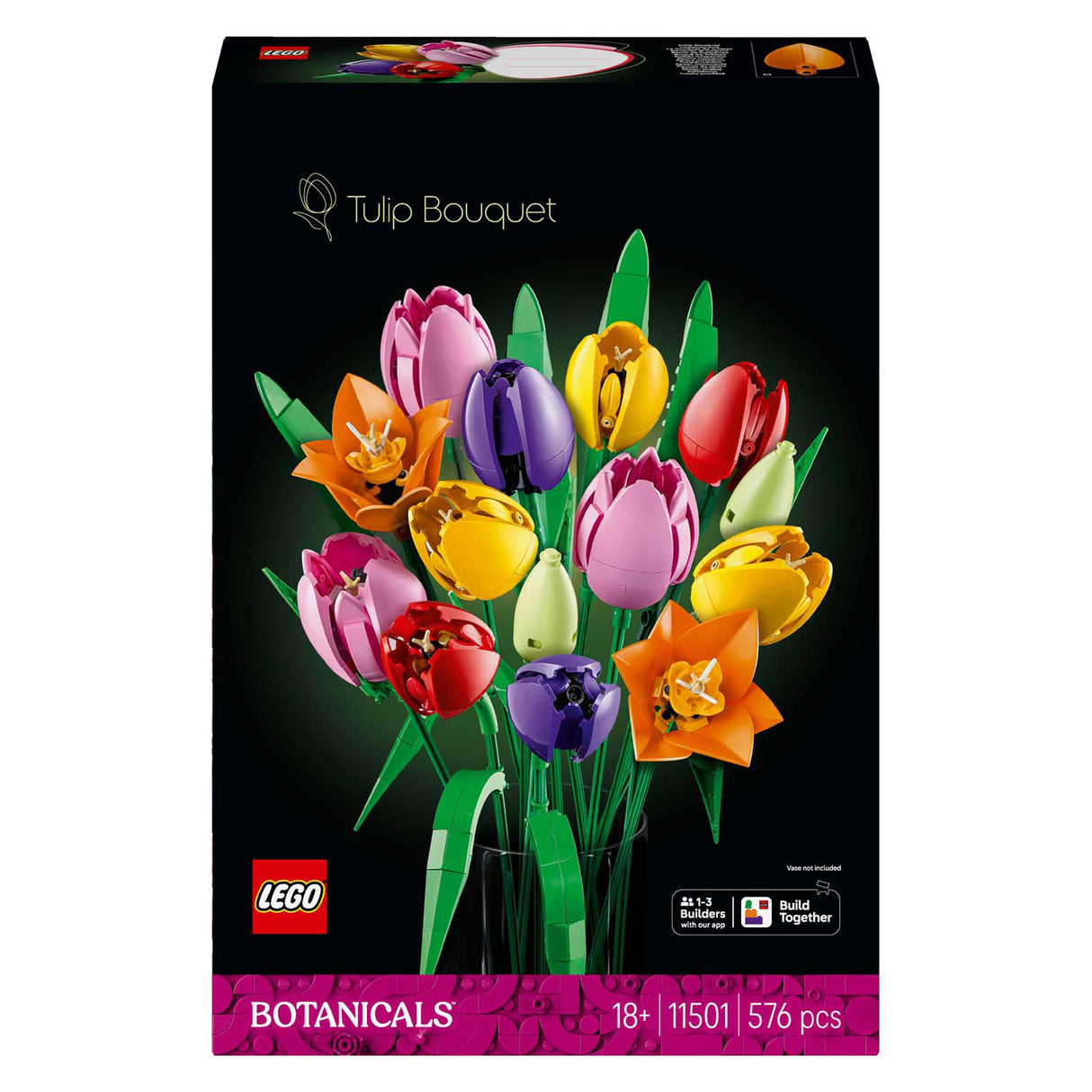 Lego ® botanicals boeket met tulpen bloemendecoratie - 11501