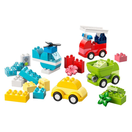 Lego duplo creatieve voertuigen educatief speelgoed voor peuters vanaf 2 jaar 10474