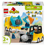 Lego duplo town 10475 - 3-in-1 bouwvoertuigen - creatief speelgoed
