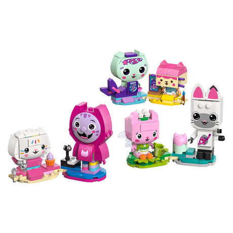 Lego gabby's poppenhuis gabby's bouwbare kattenvriendjes - kat speelgoed voor kinderen - 11215