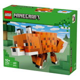 Lego minecraft de vos kinderkamer decoratie en dieren speelgoed voor kinderen - 21588
