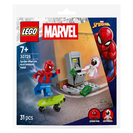 Lego spider-man vs. anti-venom overval