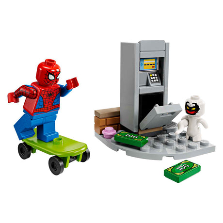 Lego spider-man vs. anti-venom overval
