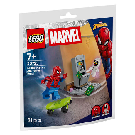 Lego spider-man vs. anti-venom overval