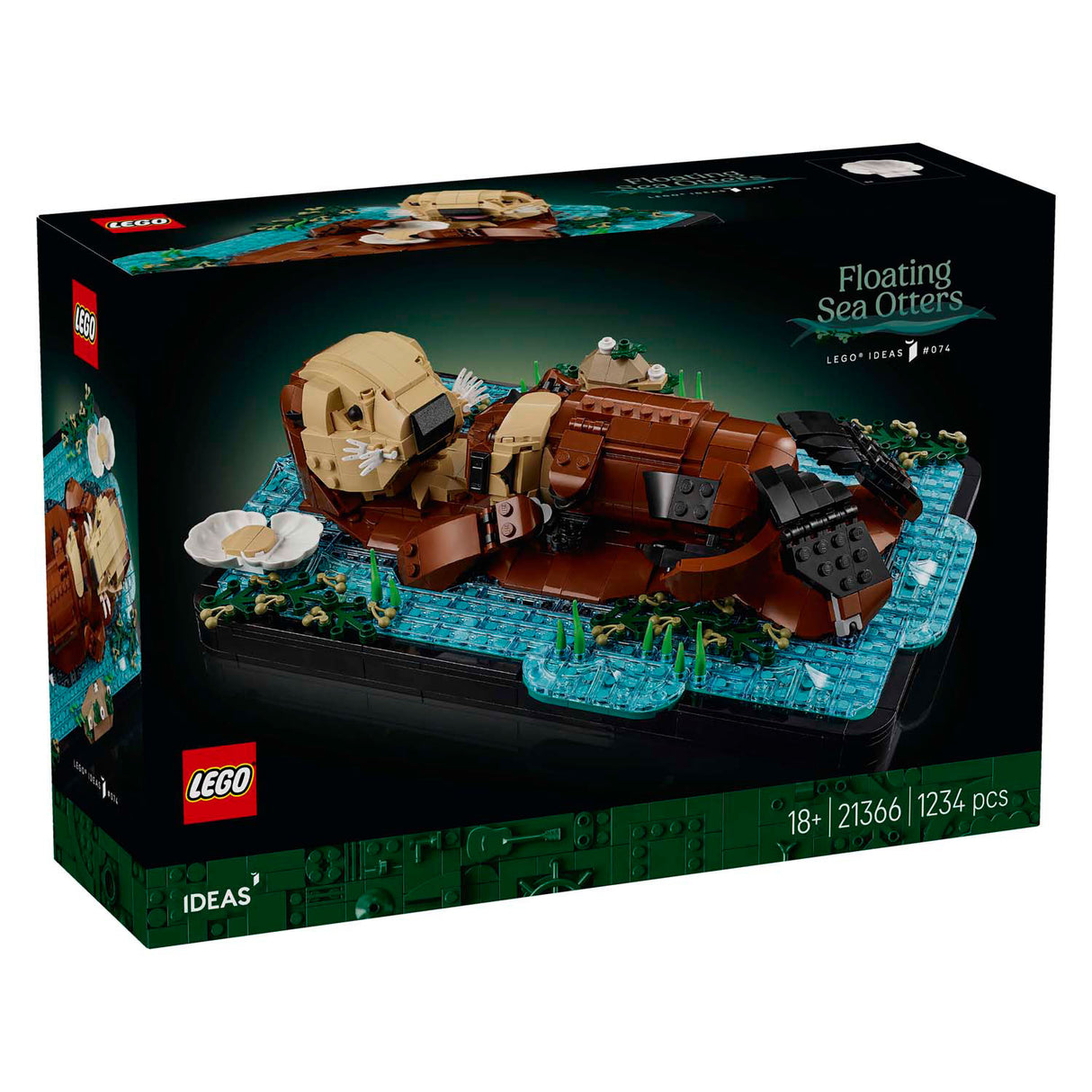 Lego ideas drijvende zeeotters - 21366
