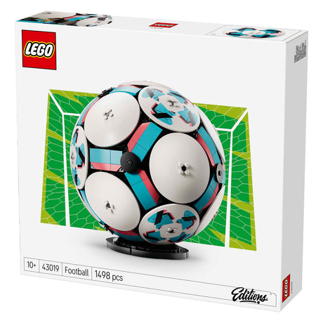 Lego editions voetbal - 3d-display bouwpakket met mini-stadion - verjaardagscadeau voor jongens, meisjes en voetbalfans vanaf 10 jaar - 43019