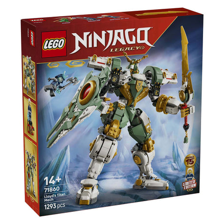 Lego ® ninjago® 15-jarig jubileum: lloyds reusachtige mecha speelgoed 71860