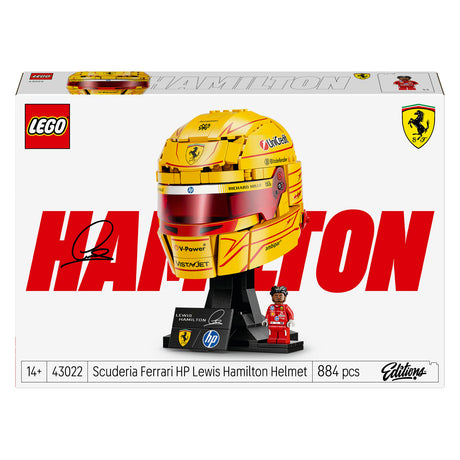 Lego editions scuderia ferrari hp helm van lewis hamilton - 43022