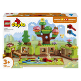 Lego duplo ontdekkingsbos met wilde dieren speelgoed voor kinderen en kinderkamer decoratie 10480