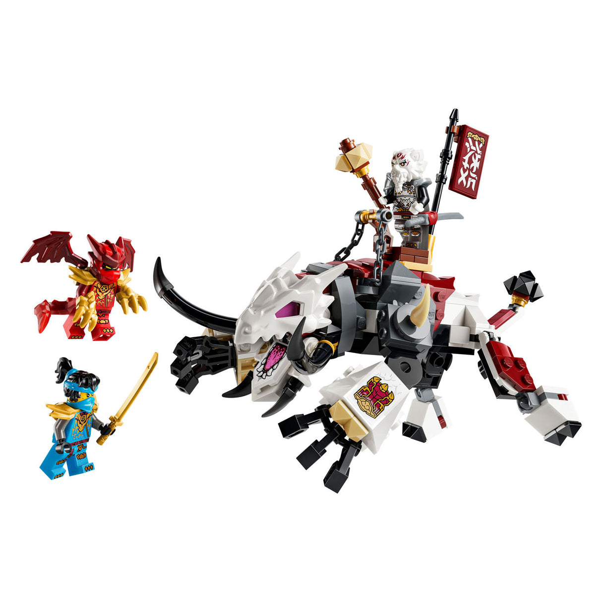 Lego ninjago 71863 zilvar en grimtak het drakenbeest