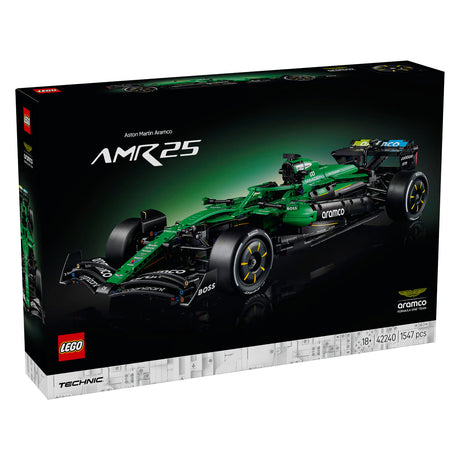 Lego technic aston martin aramco amr25 f1 auto bouwpakket voor volwassenen met modelauto 42240
