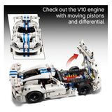 Lego technic dodge viper gts-r sportauto auto speelgoed voor kinderen 42234