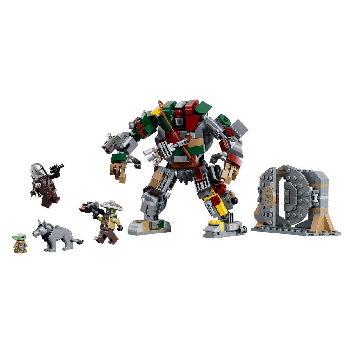 Lego star wars 75451 paleis van de hutt sentry droid confrontatie