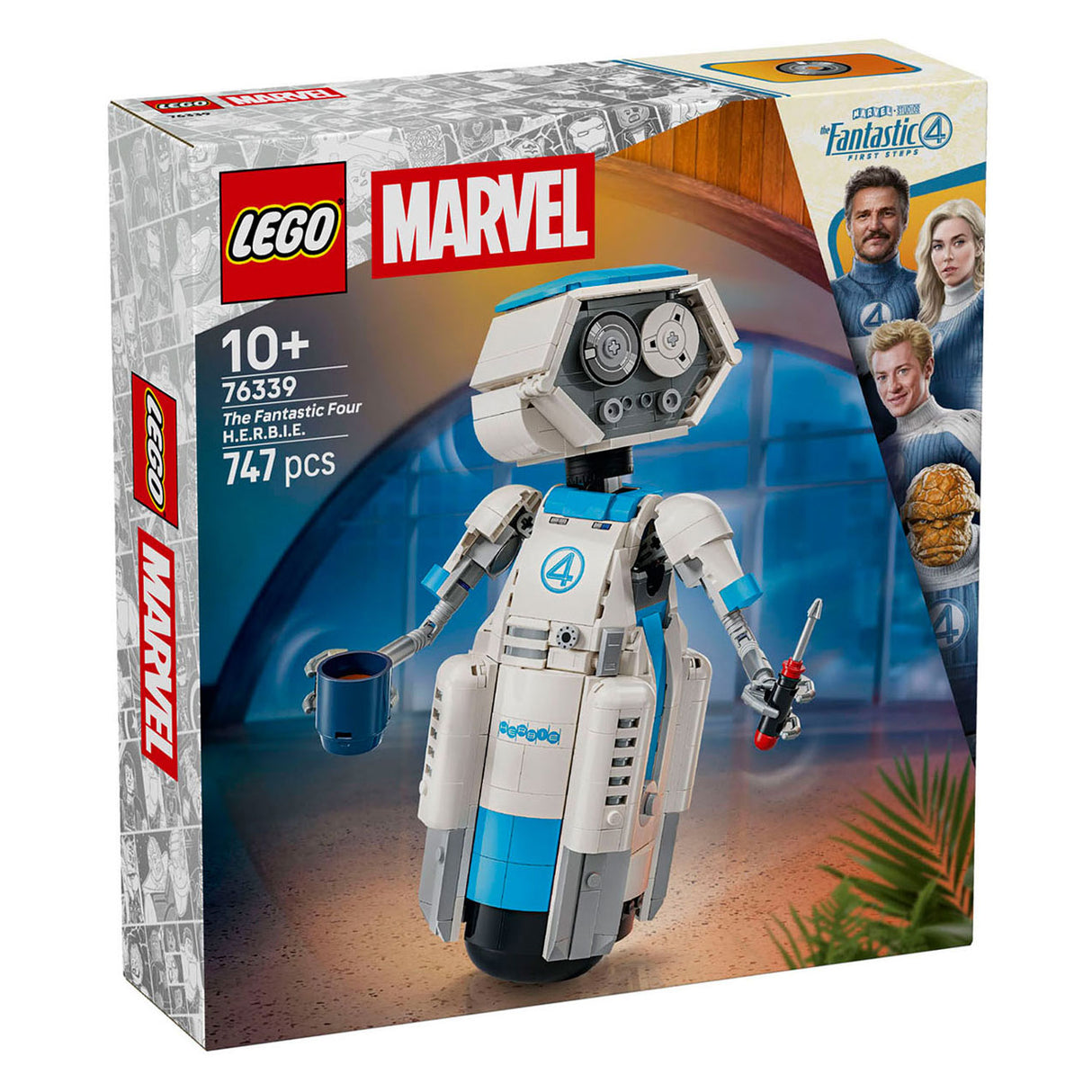Lego ǀ marvel the fantastic four h.e.r.b.i.e. superhelden bouwpakket voor kinderen 76339