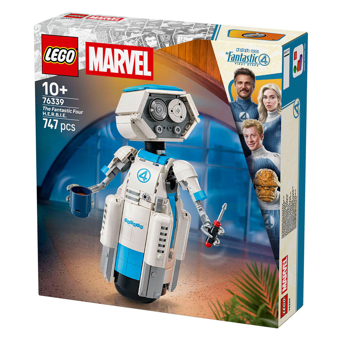 Lego ǀ marvel the fantastic four h.e.r.b.i.e. superhelden bouwpakket voor kinderen 76339