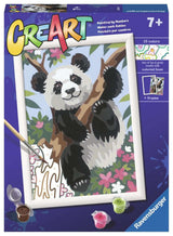 Ravensburger creart schilderen op nummer - speelse panda