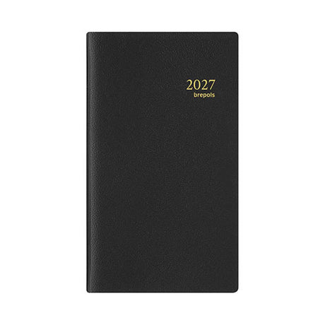 Brepols zakagenda interplan week nl 2027 genova zwart 9x 16 cm