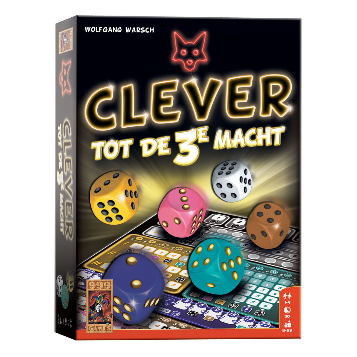 999Games Gezelschapsspel Clever tot de 3e macht (NL)