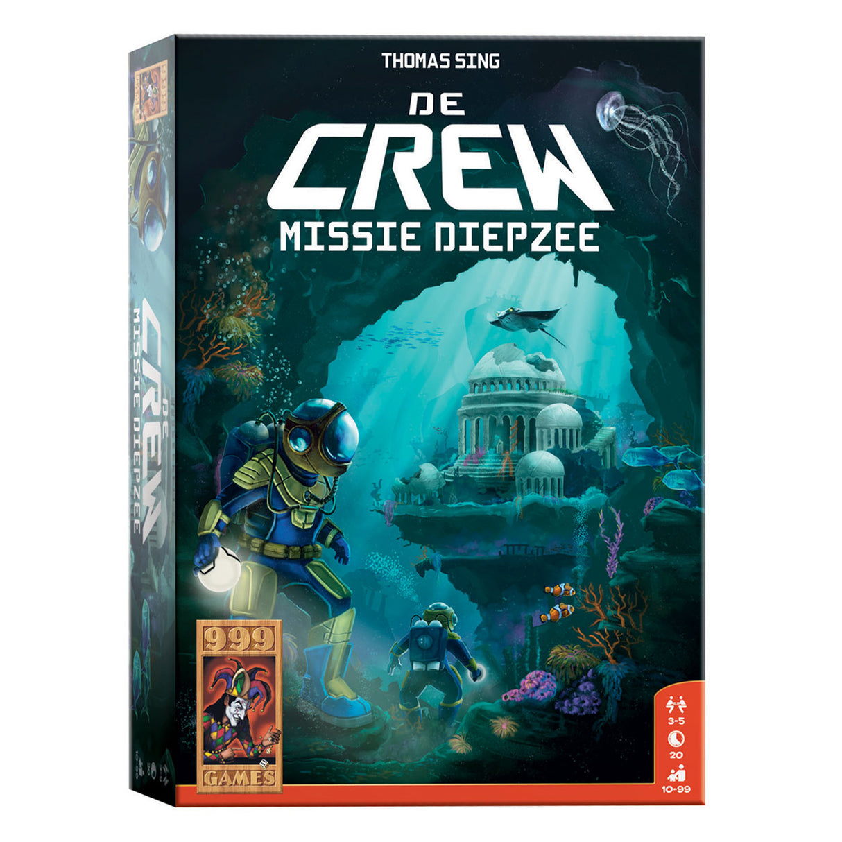 999games de crew missie diepzee kaartspel