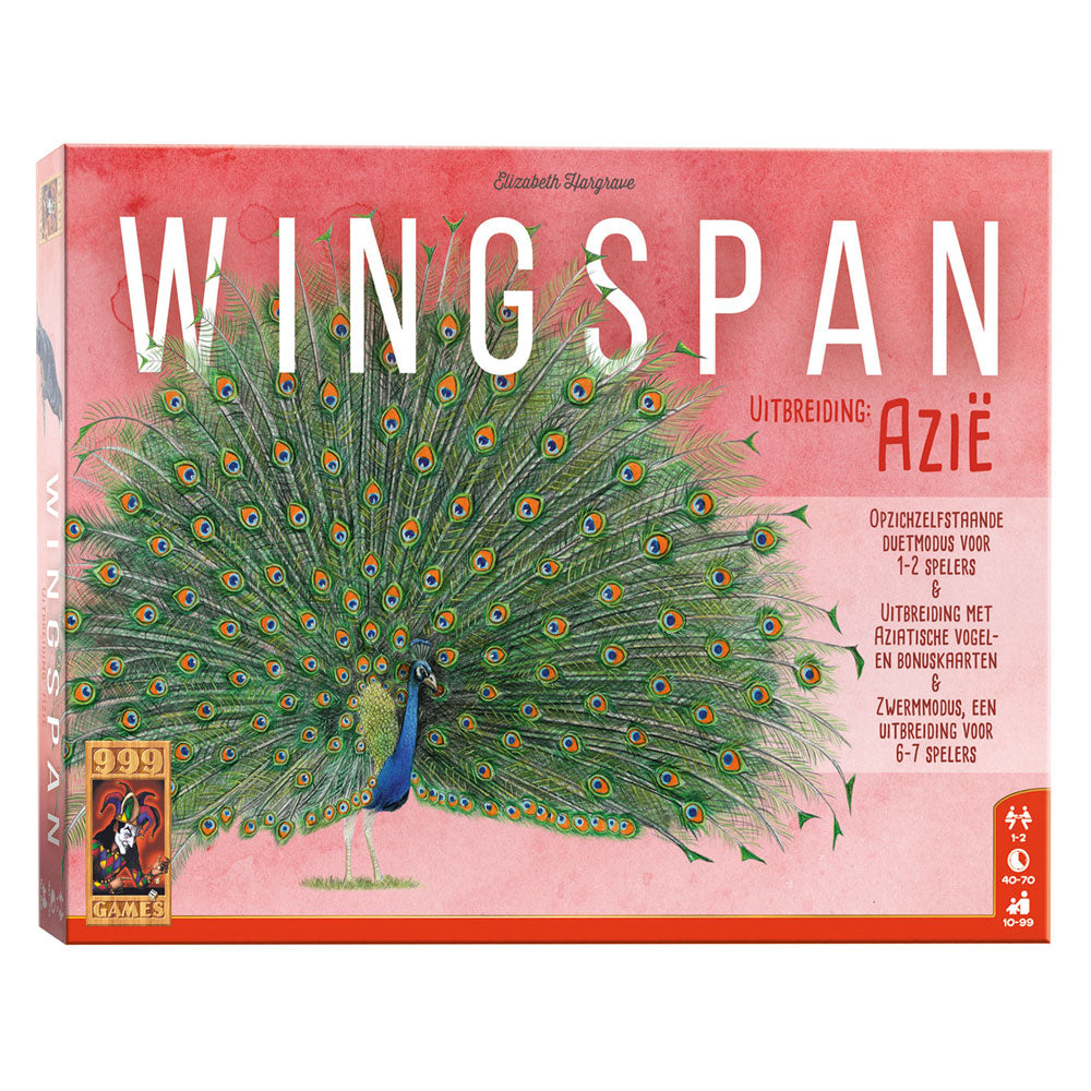 999Games Wingspan uitbreiding: Azie Bordspel