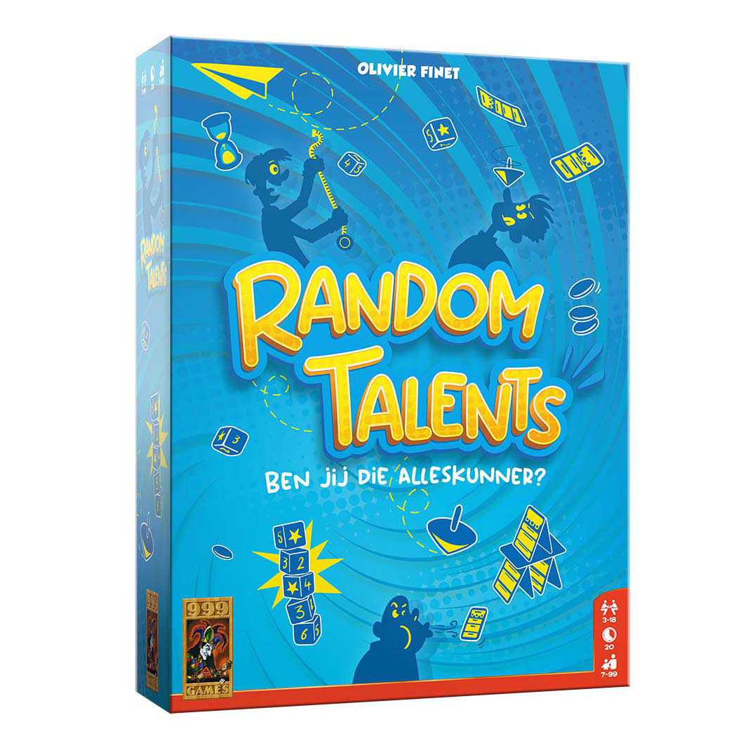 999games 999 games random talents bordspel