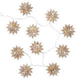 Boltze home lichtketting led met 10 houten sterren