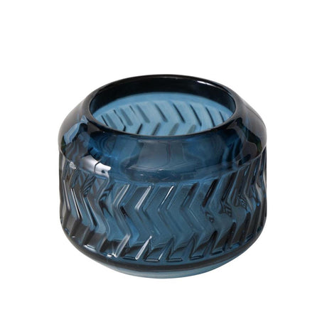 Boltze home theelichthouder blauw h6cm 3 assorti