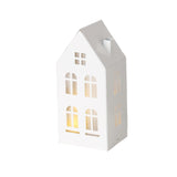 Boltze home deco huisje domizil metaal led h22,3cm