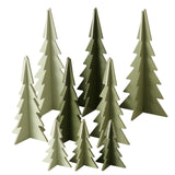 Boltze home beeld kerstboom 3 delig groen