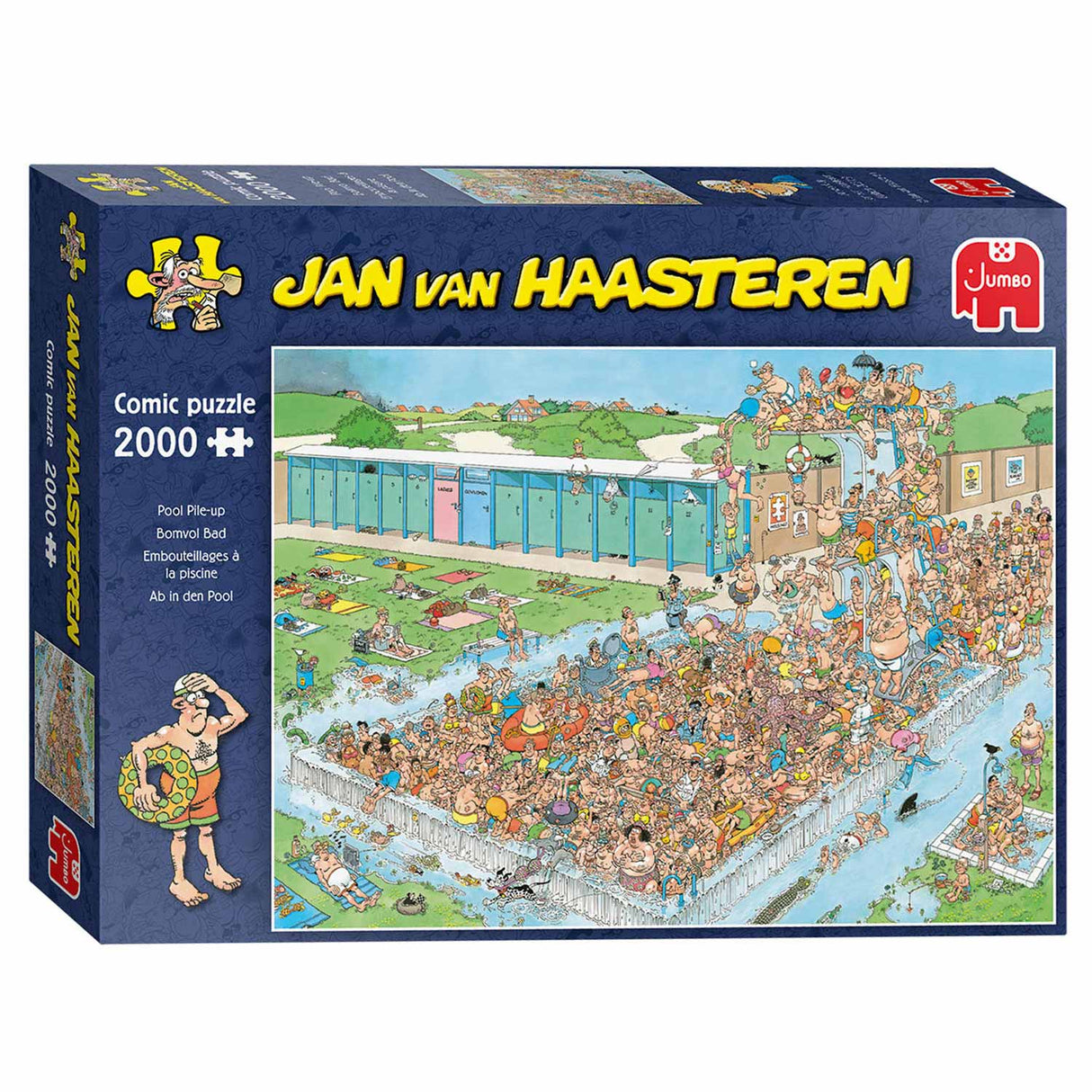 Jumbo Legpuzzel Bomvol Bad, 2000st.