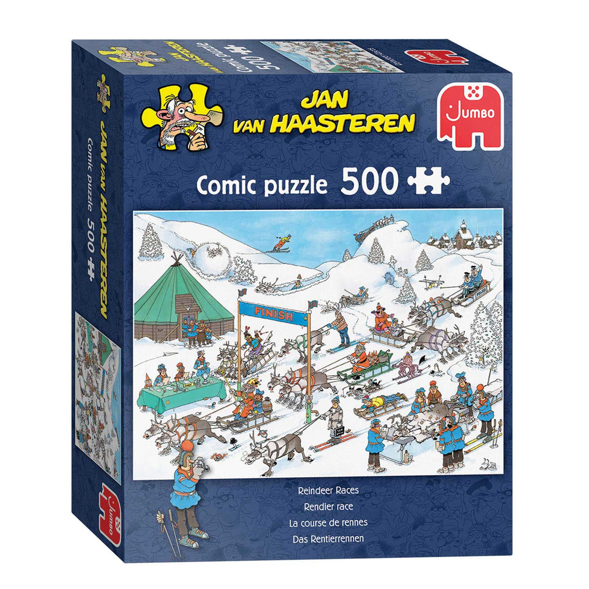 Jan van Haasteren Legpuzzel Rendier Race, 500st.