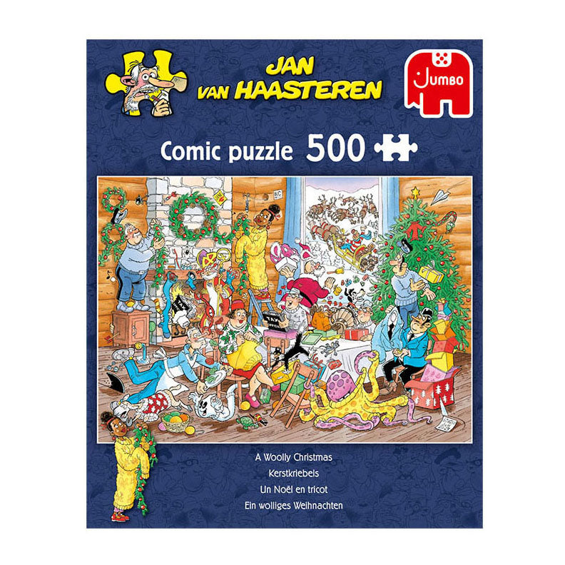 Jan van Haasteren Legpuzzel Kerstkriebels, 500st.