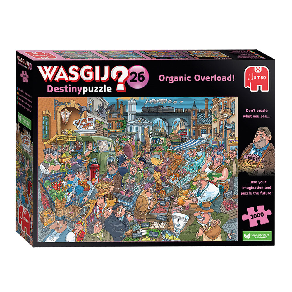 Jumbo Wasgij Destiny 26 Puzzel Barstensvol Bio!, 1000st.