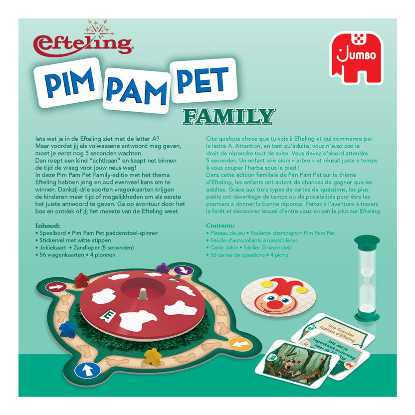 Jumbo pim pam pet family efteling