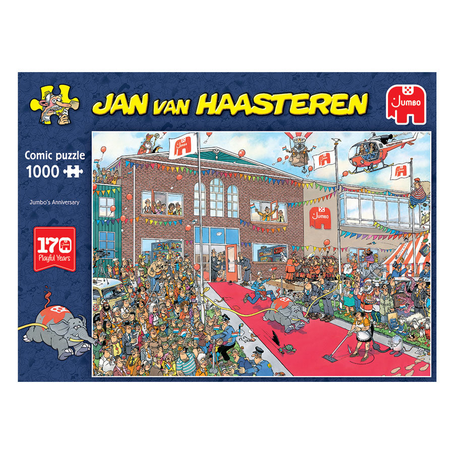 Jan van Haasteren Legpuzzel 170 Jaar Jumbileum, 1000st.