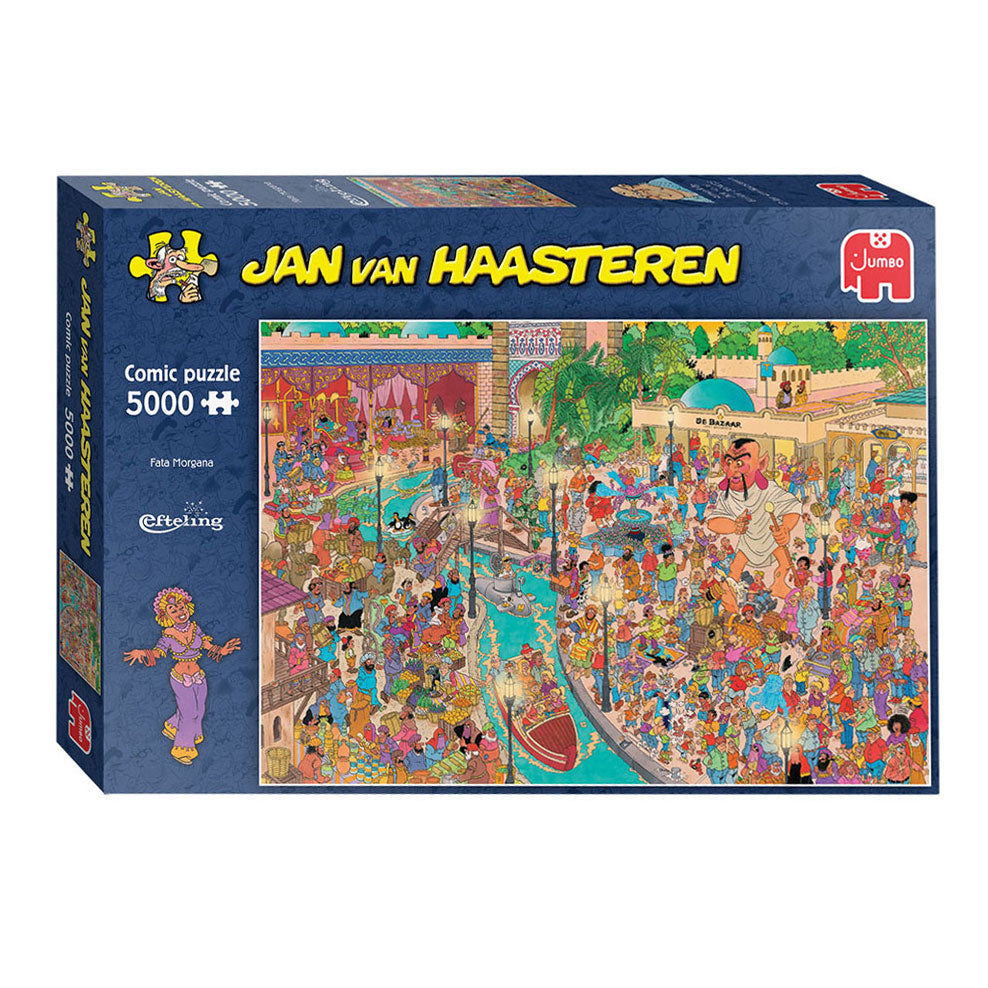 Jan van haasteren legpuzzel - efteling fata morgana, 5000st.