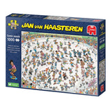 Jan van haasteren legpuzzel - skateboarden in de bowl, 1000st.