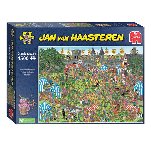 Jumbo Jan Haasteren Legpuzzel Robin Hood Festival, 1500st.