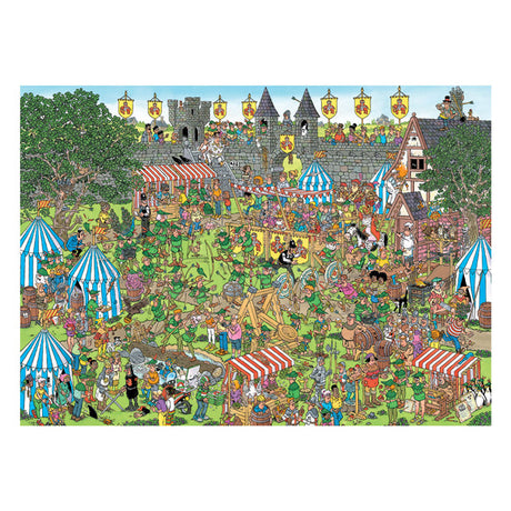 Jumbo Jan Haasteren Legpuzzel Robin Hood Festival, 1500st.