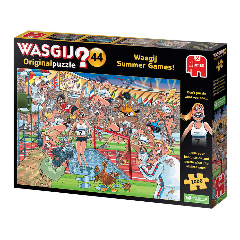 Jumbo wasgij original 44 legpuzzel - zomerspelen!, 1000st.