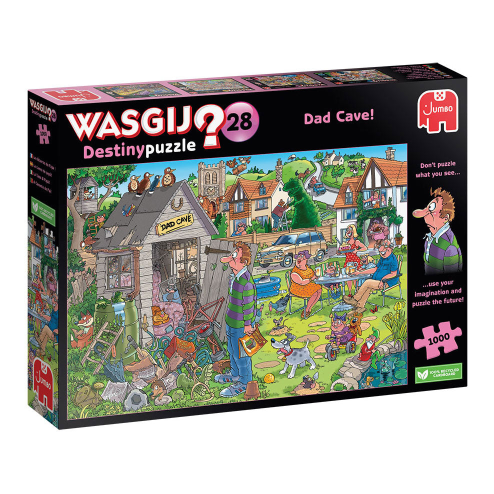 Jumbo Wasgij Destiny 28 Dad Cave, 1000st.