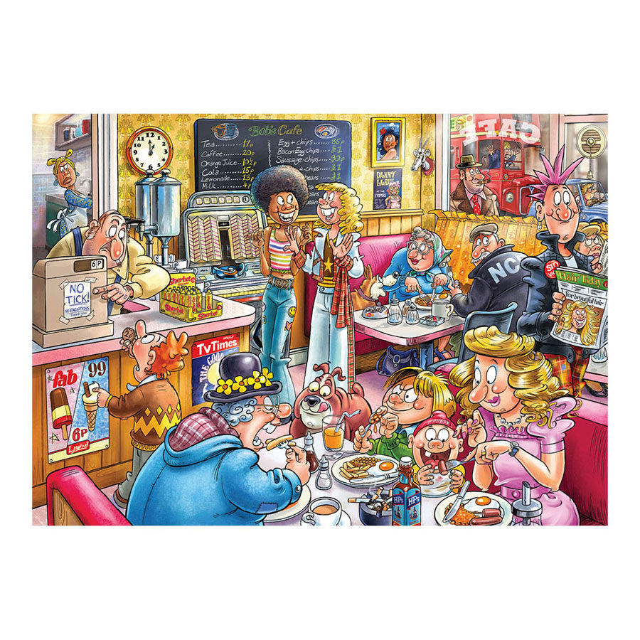 Jumbo wasgij destiny 27 legpuzzel - de koffieshop!, 1000st.