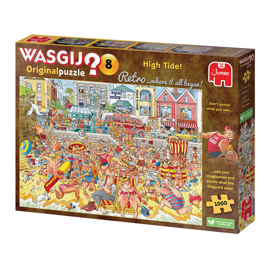 Jumbo Wasgij Retro Original 8 Legpuzzel Vloed!, 1000st.