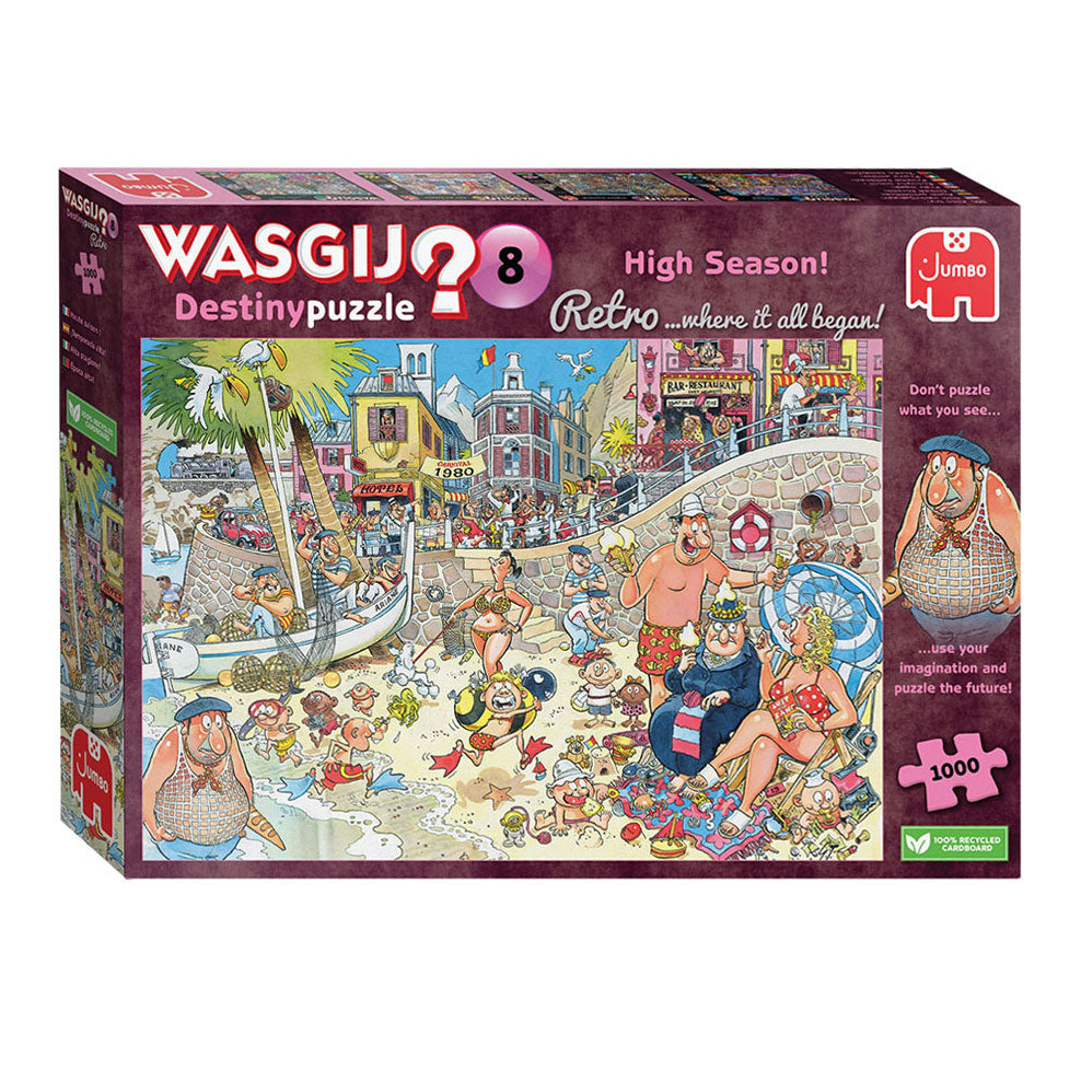 Jumbo wasgij retro destiny 8 legpuzzel hoogseizoen!, 1000st.