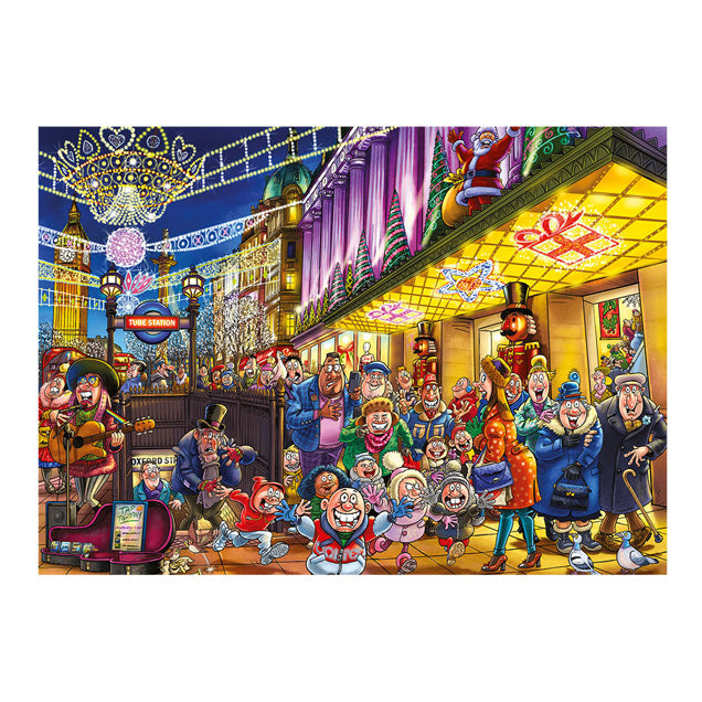 Jumbo Wasgij Christmas 20 Legpuzzel De Geesten van Kerstmis, 2x1000st.