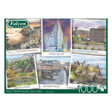 Jumbo falcon legpuzzel - visit northern ireland, 1000st.