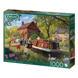 Jumbo falcon legpuzzzel - countryside locks, 1000st.