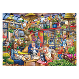 Jumbo wasgij mystery 28 - kat-en-muisspel! - 1000 stukjes puzzel - legpuzzel